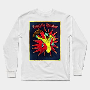 Kung Fu Zombie Long Sleeve T-Shirt